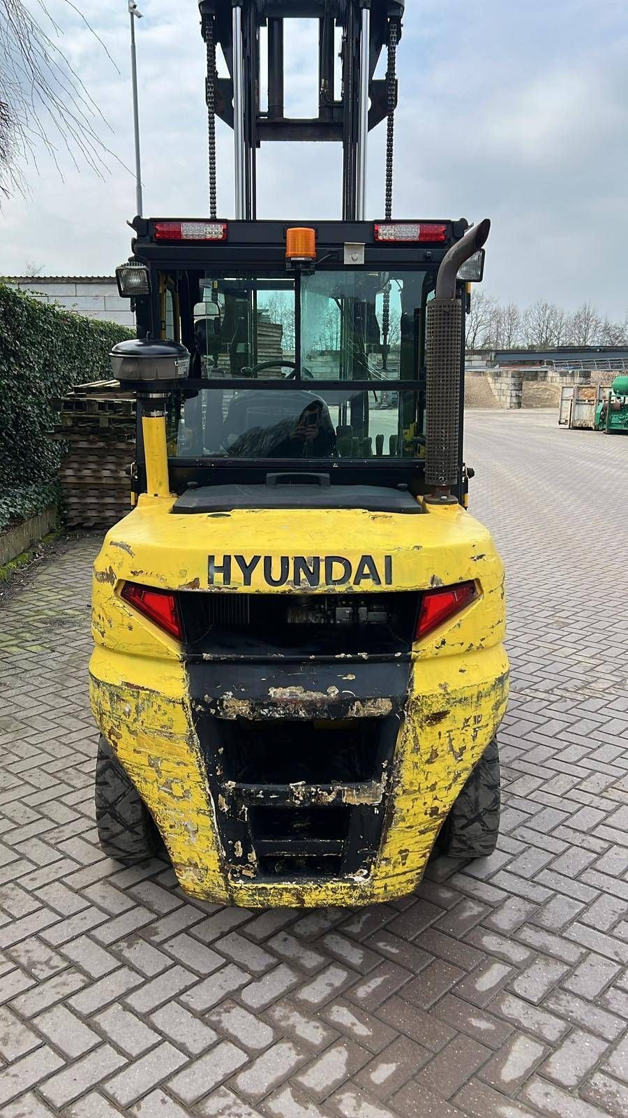 Frontstapler Türe ait Hyundai 50DA-9A, Gebrauchtmaschine içinde Antwerpen (resim 9)