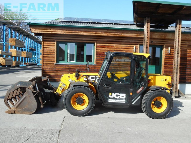 Frontstapler типа JCB 525-60 agriplus mit greiferschaufel und paletten, Gebrauchtmaschine в ST. NIKOLAI/DR. (Фотография 1)