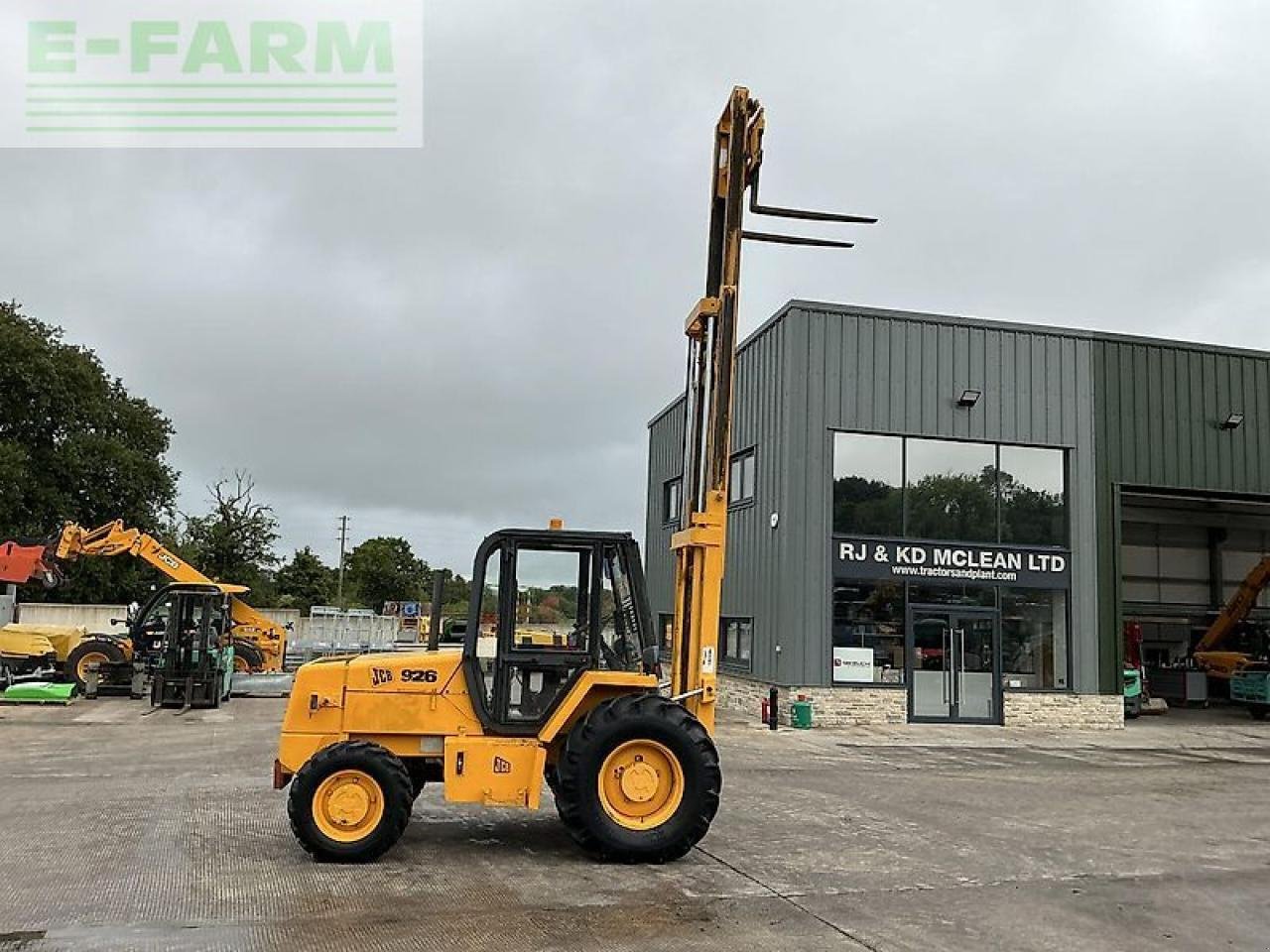 Frontstapler tip JCB 926 rough terrain forklift (st20897), Gebrauchtmaschine in SHAFTESBURY (Poză 1)