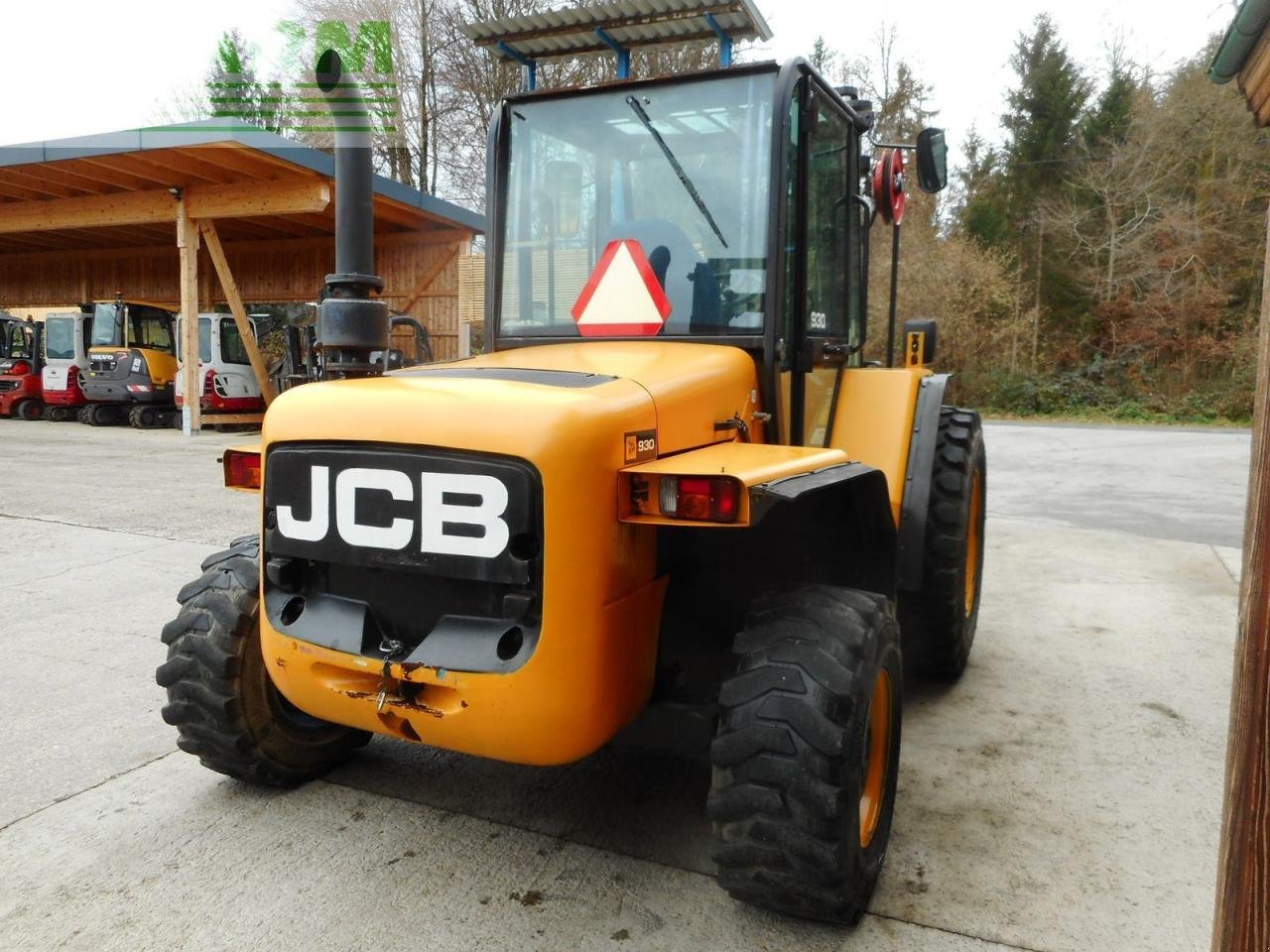 Frontstapler del tipo JCB 930-4 allrad - triplexmast + seitenschieber + k, Gebrauchtmaschine en ST. NIKOLAI/DR. (Imagen 3)