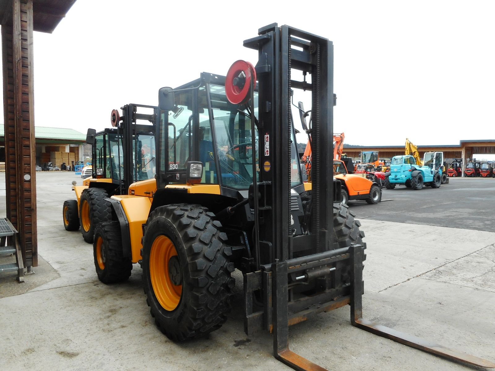 Frontstapler tip JCB 930-4 ALLRAD - Triplexmast + Seitenschieber  + K, Gebrauchtmaschine in St. Nikolai ob Draßling (Poză 4)