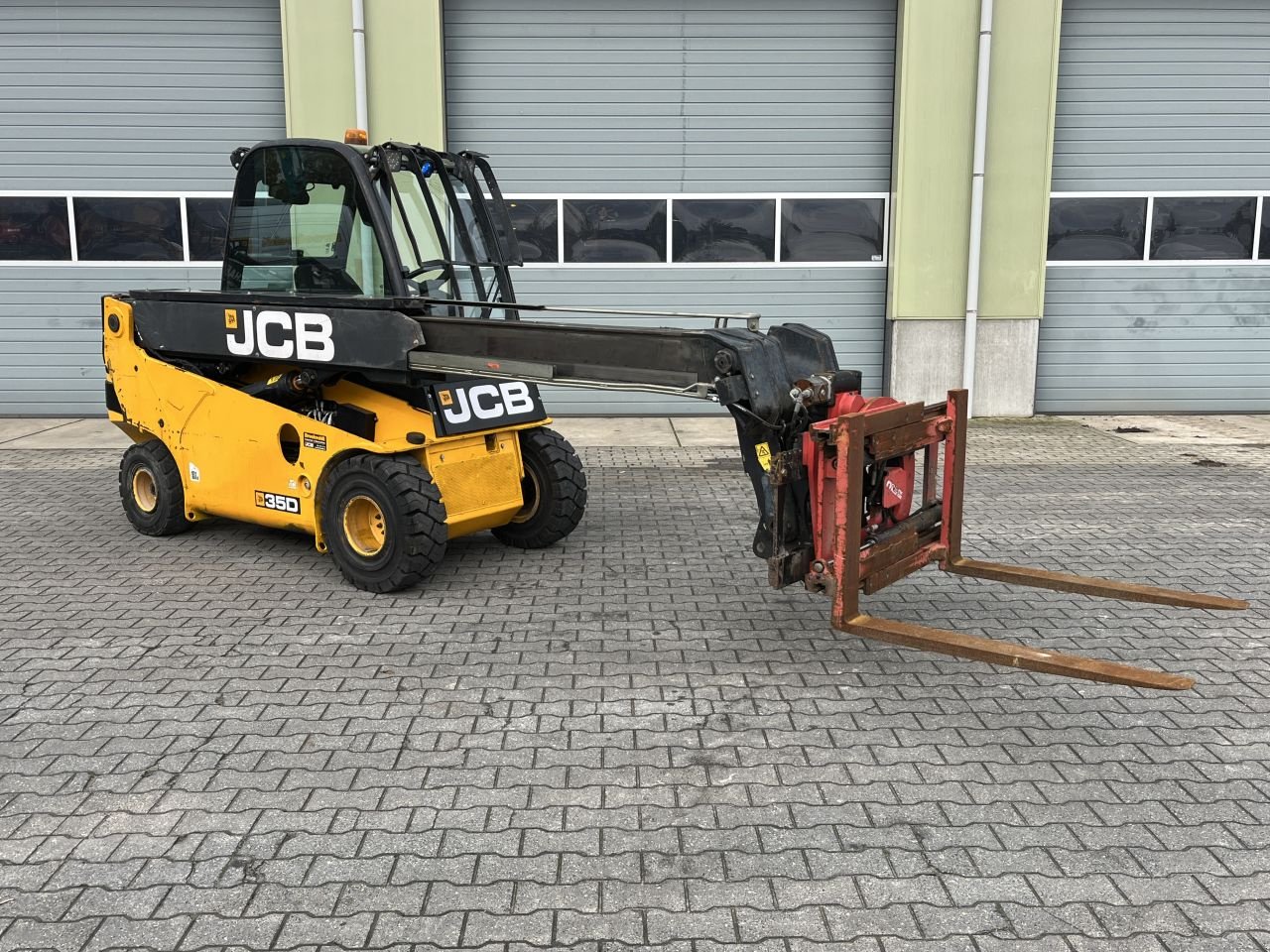 Frontstapler typu JCB Teletruk TLT 35 D TCR, Gebrauchtmaschine w Tynaarlo (Zdjęcie 8)