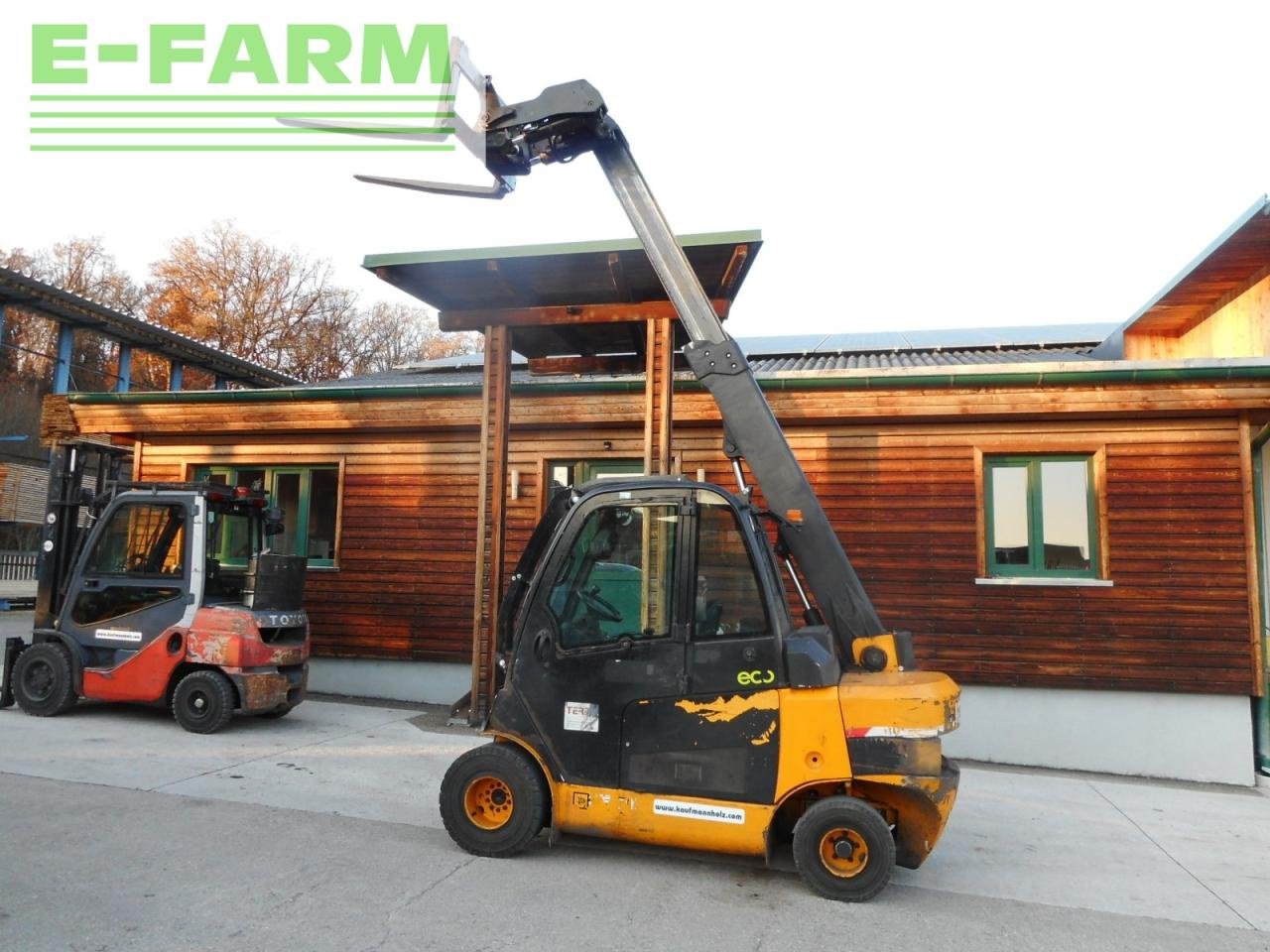 Frontstapler van het type JCB teletruk tlt 35d, Gebrauchtmaschine in ST. NIKOLAI/DR. (Foto 19)