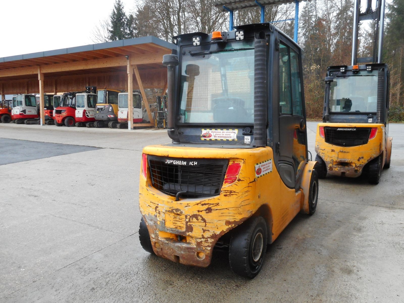 Frontstapler a típus Jungheinrich 2x DFG 435s Triplex + SS + ZV + Kabine, Gebrauchtmaschine ekkor: St. Nikolai ob Draßling (Kép 10)