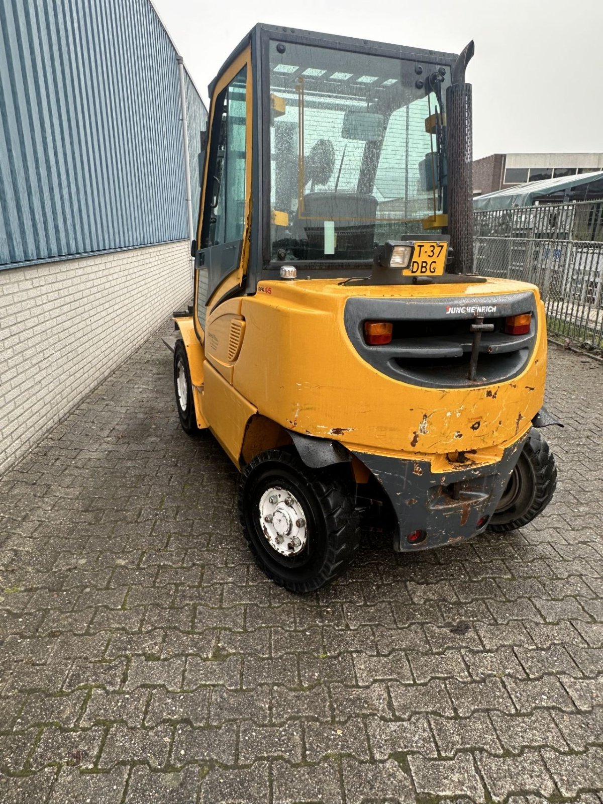 Frontstapler van het type Jungheinrich DFG 45, Gebrauchtmaschine in Nieuw-Weerdinge (Foto 4)