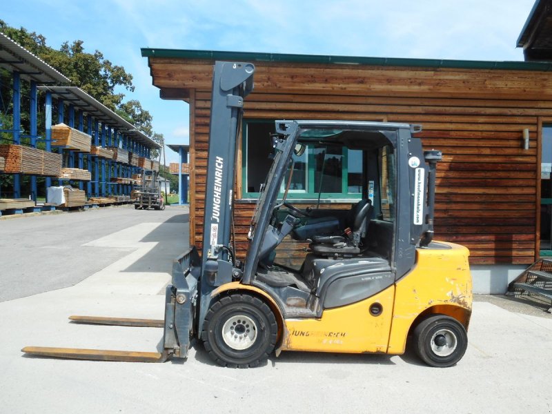 Frontstapler van het type Jungheinrich DFG430s Triplex 6m + SS + ZV + Kabine, Gebrauchtmaschine in St. Nikolai ob Draßling (Foto 1)