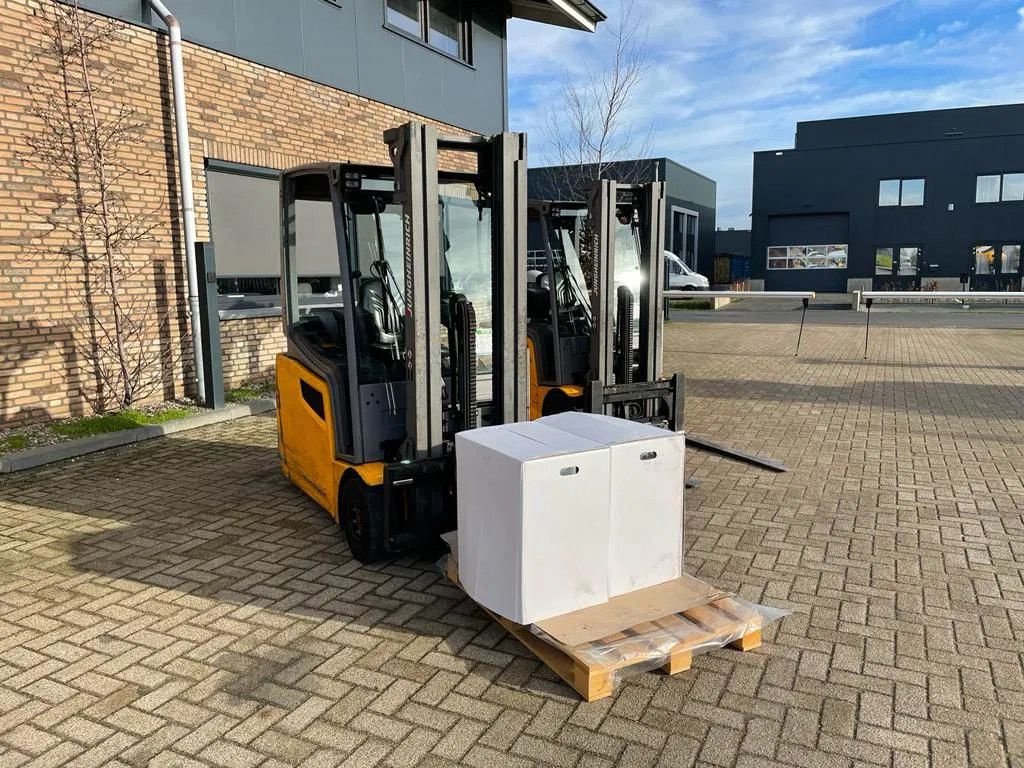 Frontstapler Türe ait Jungheinrich EFG 216 Elektra 1.6 ton Triplex Freelift Sideshift Elektra Heftr, Gebrauchtmaschine içinde VEEN (resim 4)