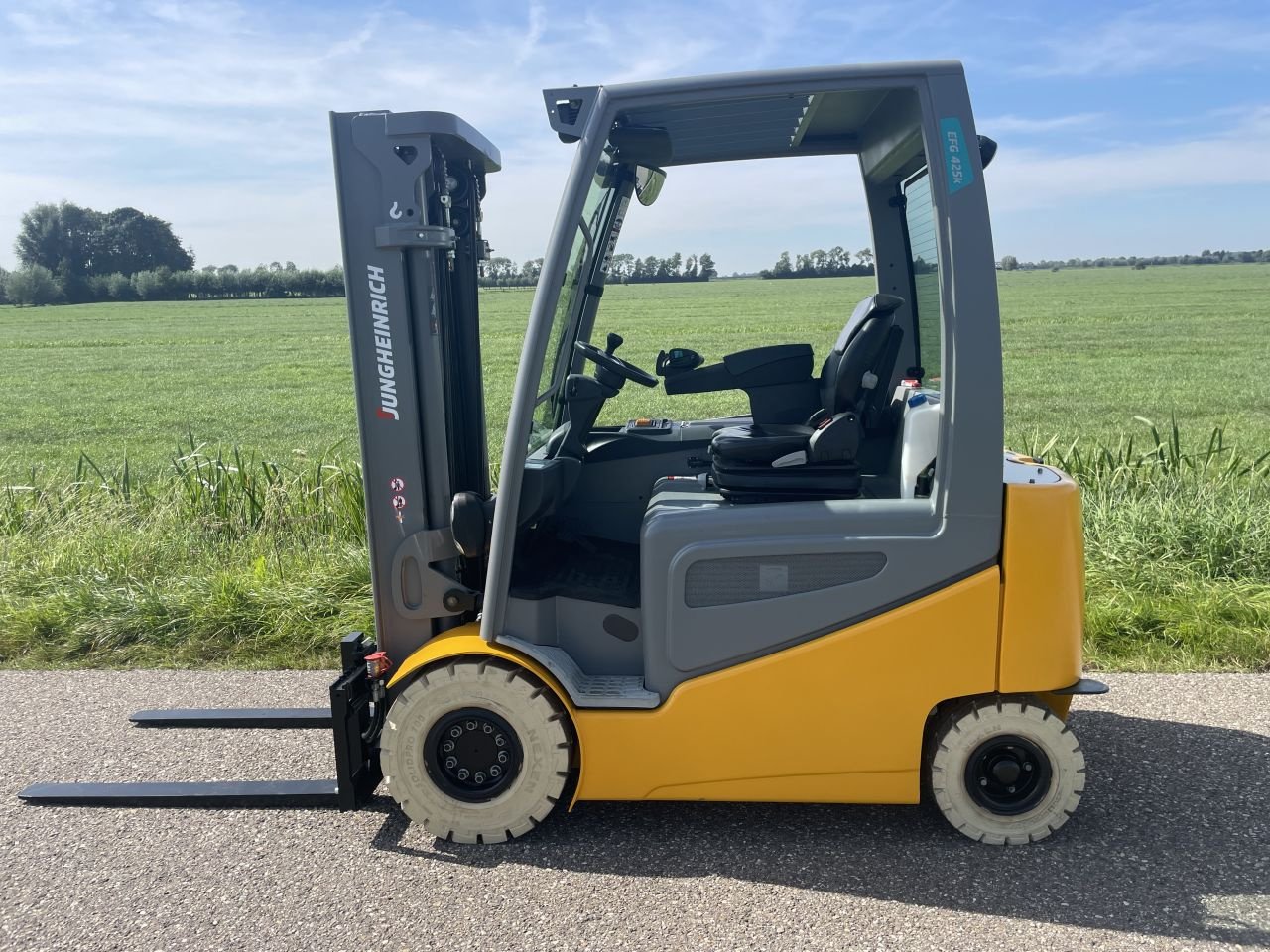 Frontstapler van het type Jungheinrich EFG 425 K, Gebrauchtmaschine in Giessenburg (Foto 7)