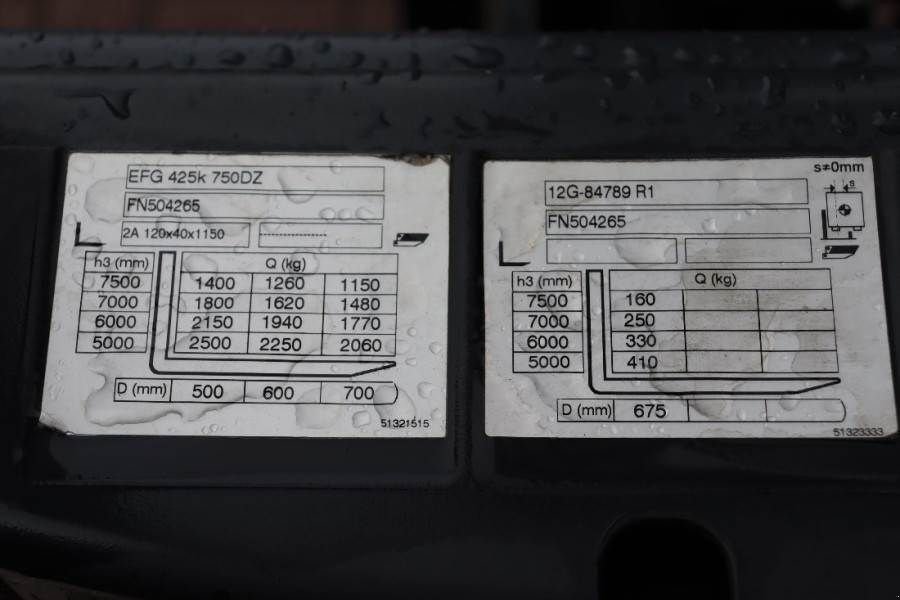 Frontstapler typu Jungheinrich EFG425K Valid inspection, *Guarantee! Electric, Li, Gebrauchtmaschine v Groenlo (Obrázek 11)