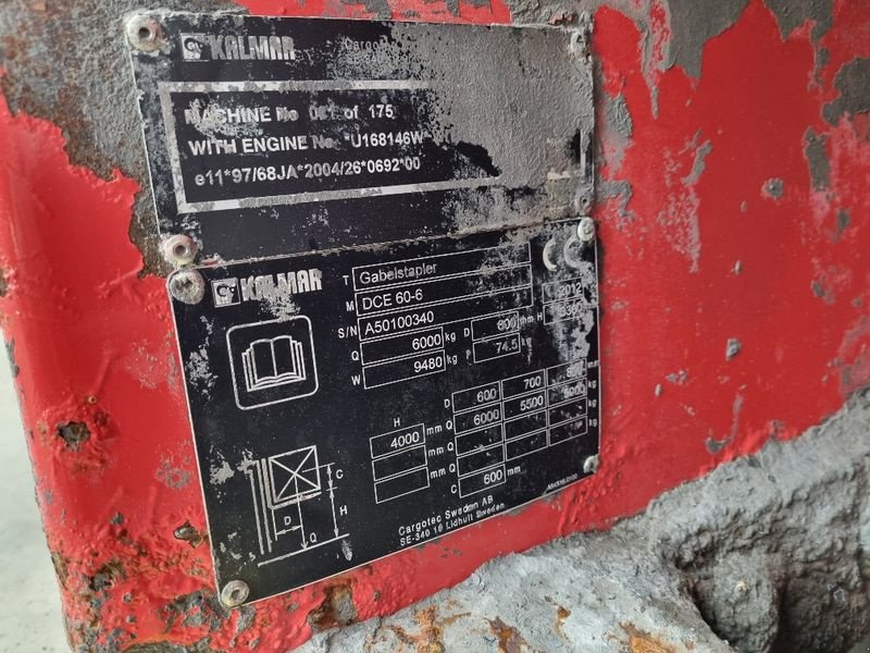 Frontstapler tip Kalmar DCE60-6, Gebrauchtmaschine in Gabersdorf (Poză 9)