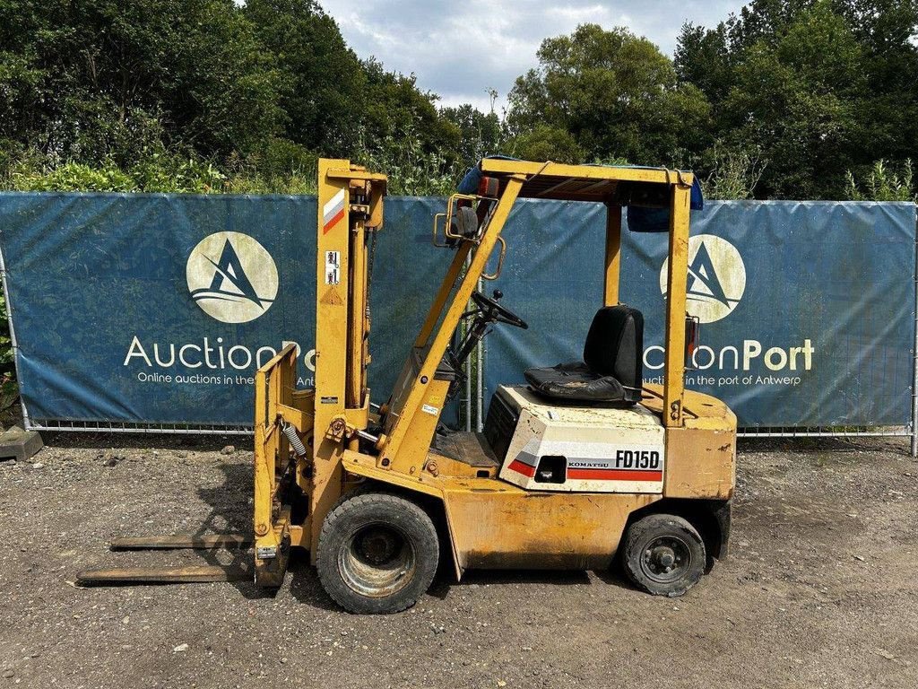 Frontstapler van het type Komatsu F15D, Gebrauchtmaschine in Antwerpen (Foto 1)