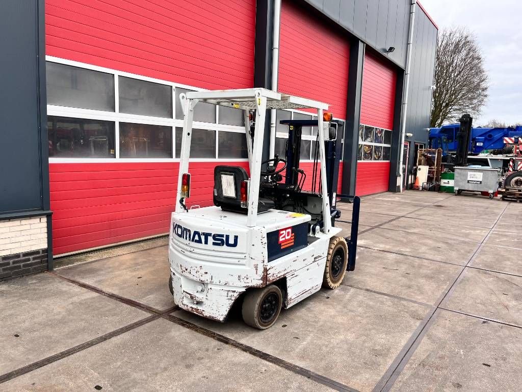 Frontstapler tip Komatsu FB 20-3 2000 kg Elektrische heftruck, Gebrauchtmaschine in 't Harde (Poză 3)