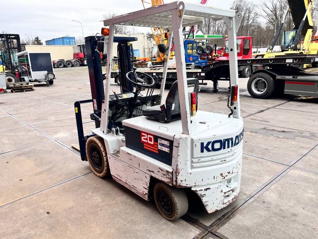 Frontstapler tip Komatsu FB 20-3 2000 kg Elektrische heftruck, Gebrauchtmaschine in 't Harde (Poză 4)