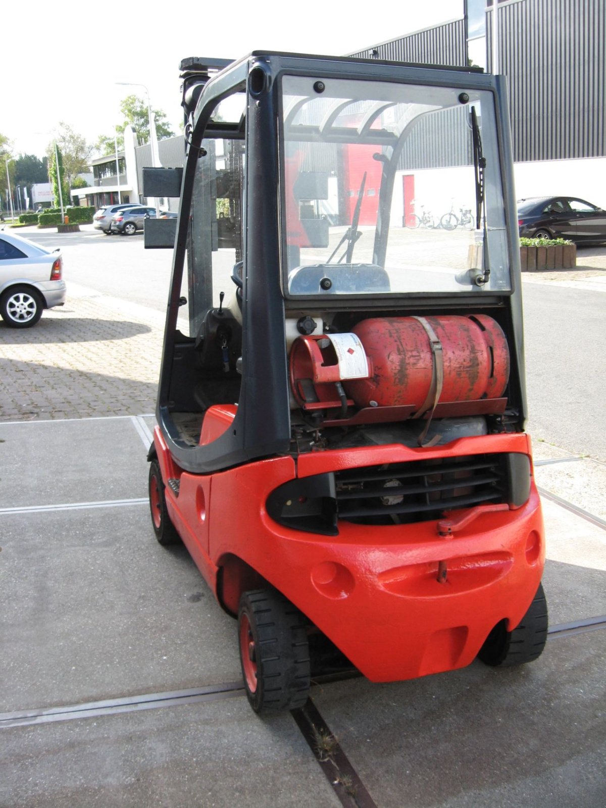 Frontstapler Türe ait Linde -, Gebrauchtmaschine içinde Oldenzaal (resim 4)