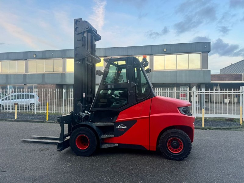 Frontstapler van het type Linde E 80, Gebrauchtmaschine in Vianen (Foto 1)