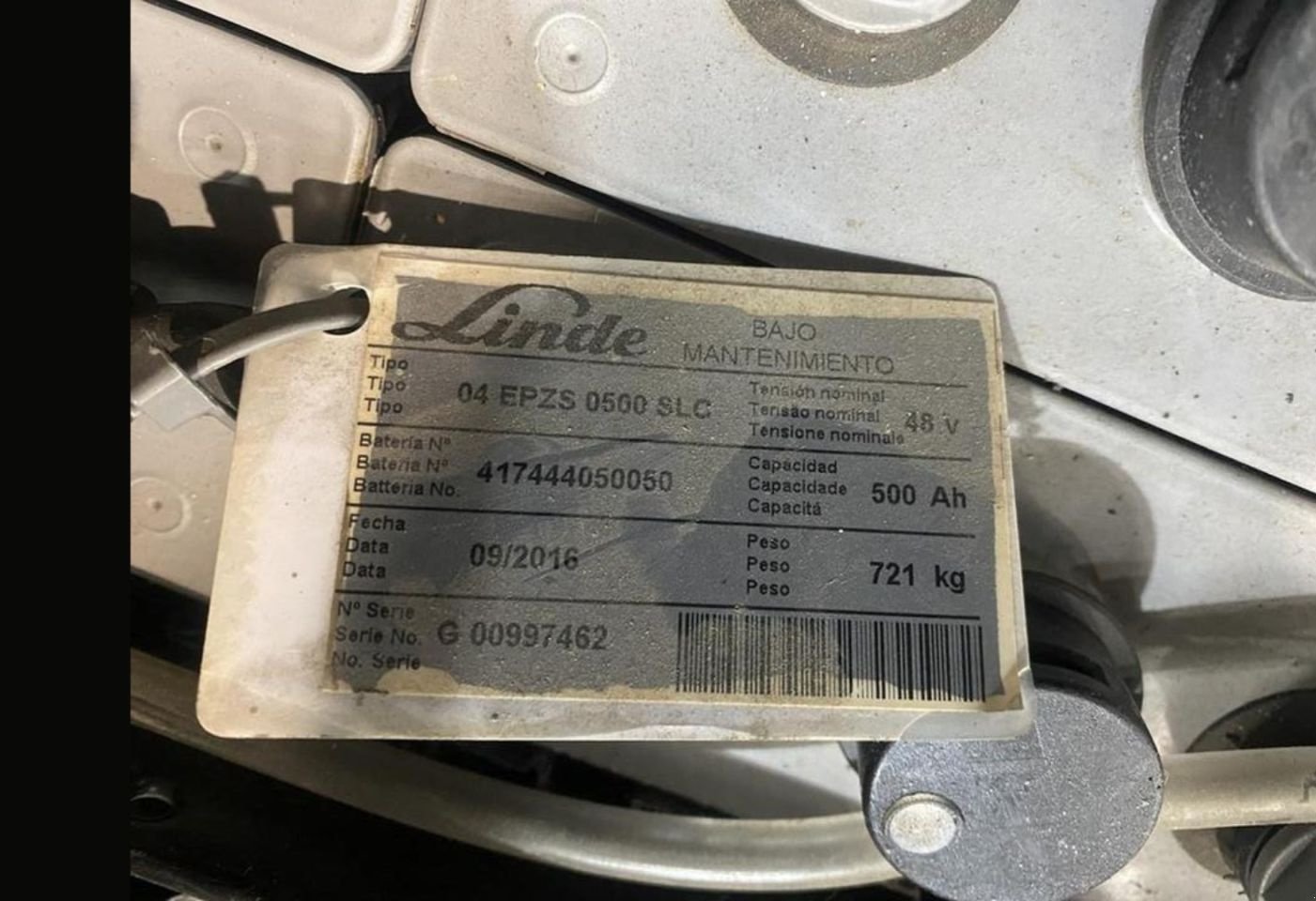 Frontstapler типа Linde E16, Gebrauchtmaschine в ZEGVELD (Фотография 5)