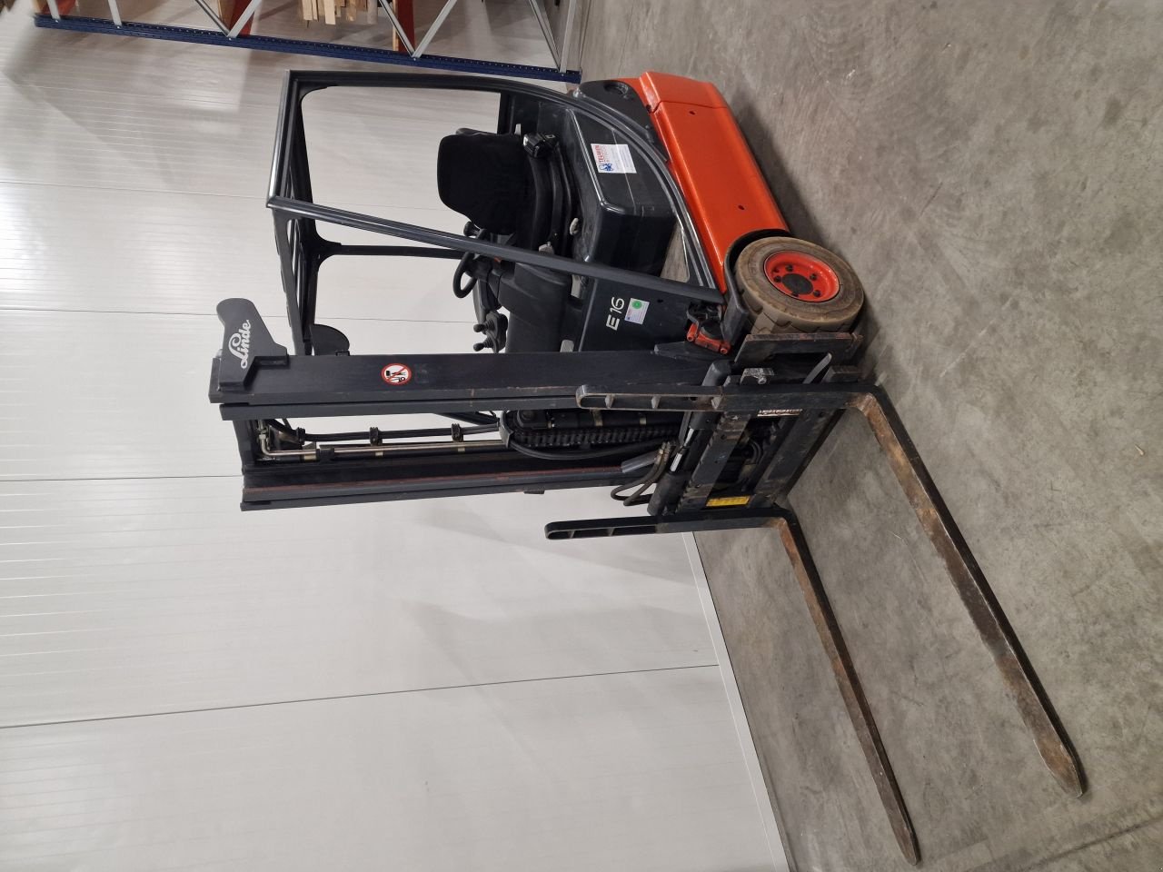 Frontstapler tip Linde E16C-02, Gebrauchtmaschine in Vlierden (Poză 2)