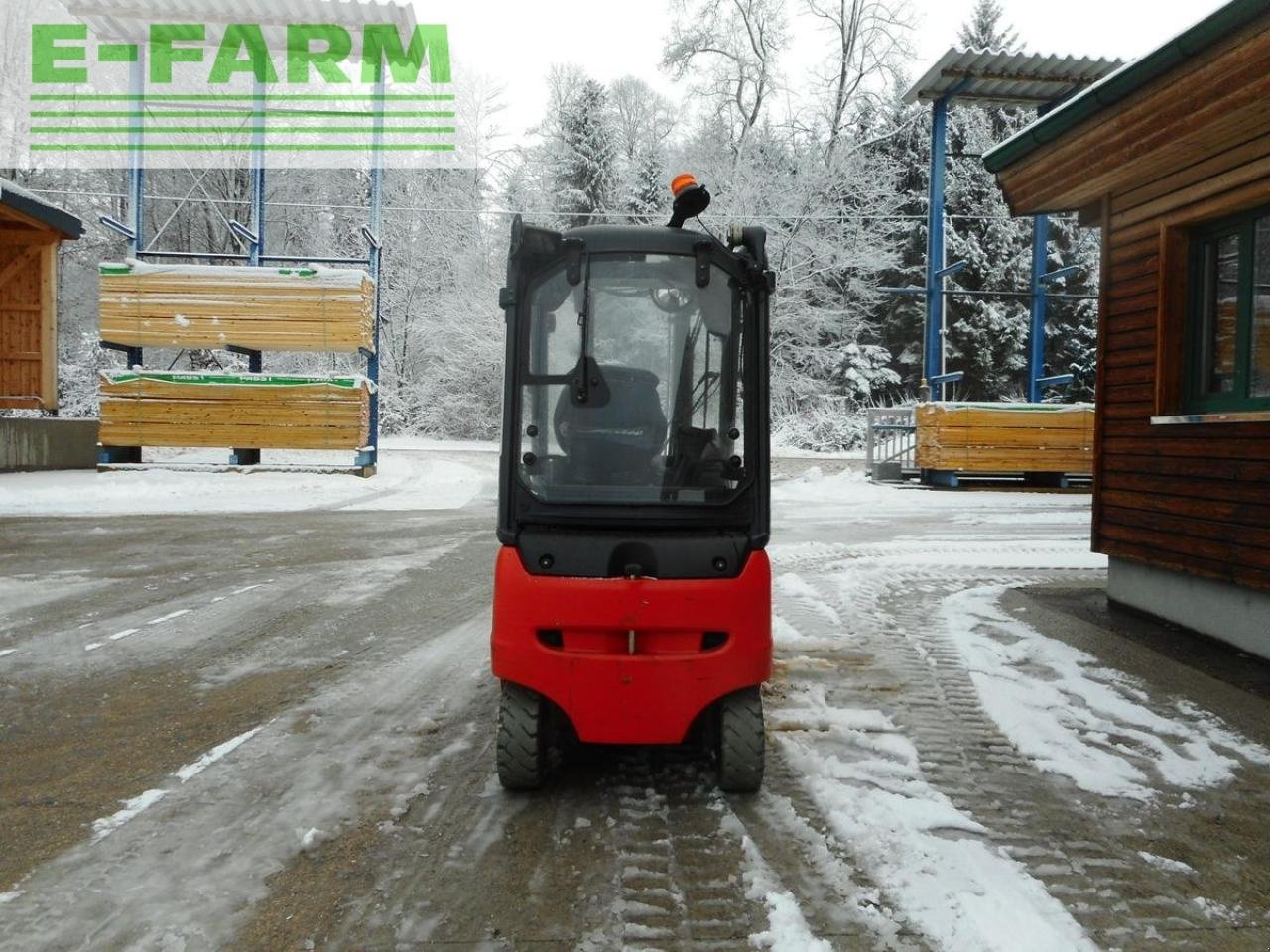 Frontstapler Türe ait Linde e16ph-02 mit freihubmast und seitenschieber, Gebrauchtmaschine içinde ST. NIKOLAI/DR. (resim 3)