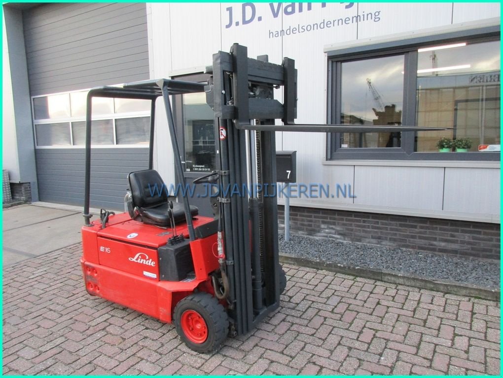 Frontstapler za tip Linde E16S, Gebrauchtmaschine u IJsselmuiden (Slika 8)