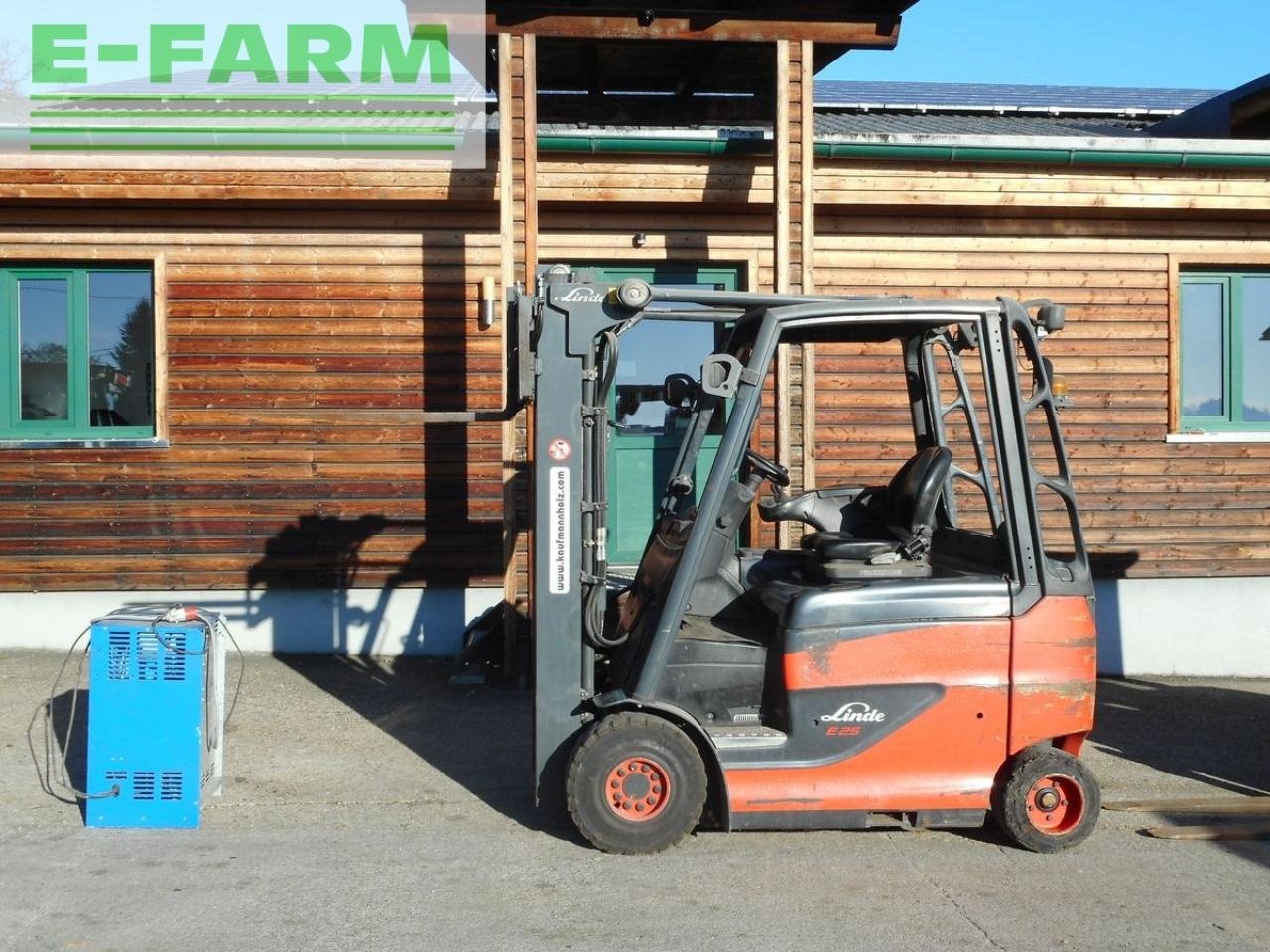 Frontstapler typu Linde e25h-01/600 freihub + ss + 4.kreis, Gebrauchtmaschine v ST. NIKOLAI/DR. (Obrázok 7)