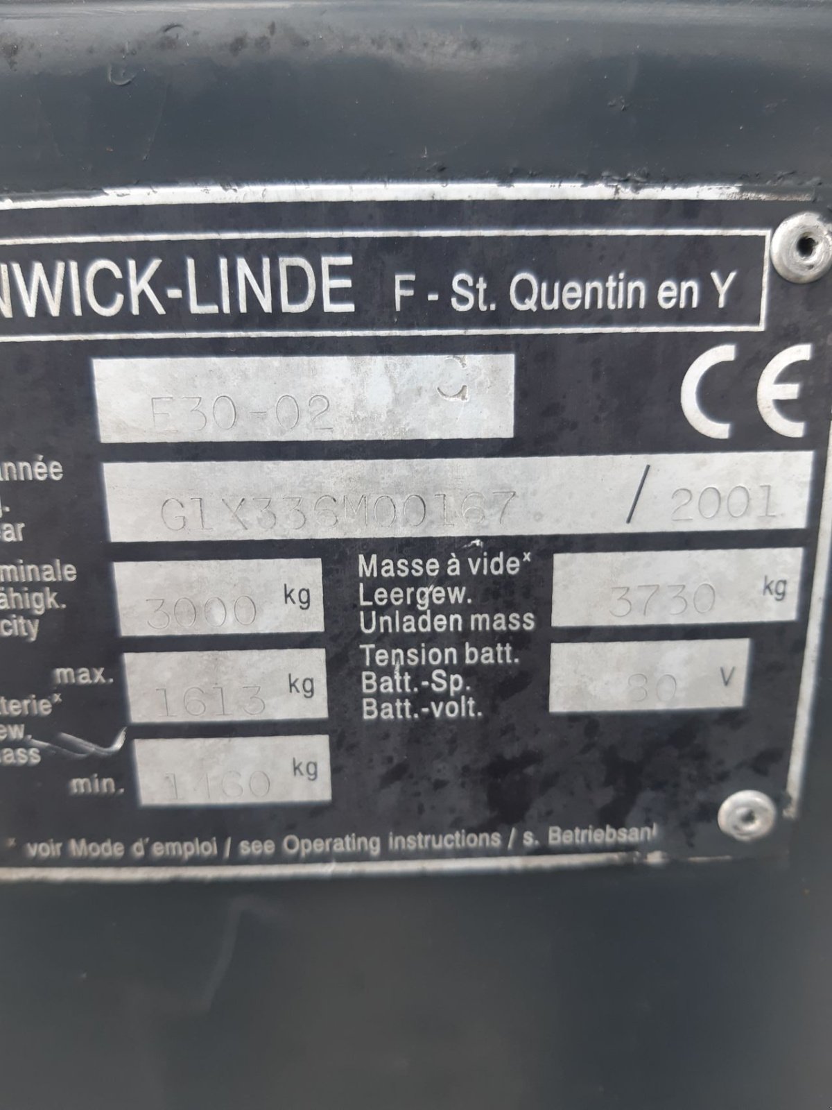 Frontstapler типа Linde E30-02, Gebrauchtmaschine в Biddinghuizen (Фотография 10)