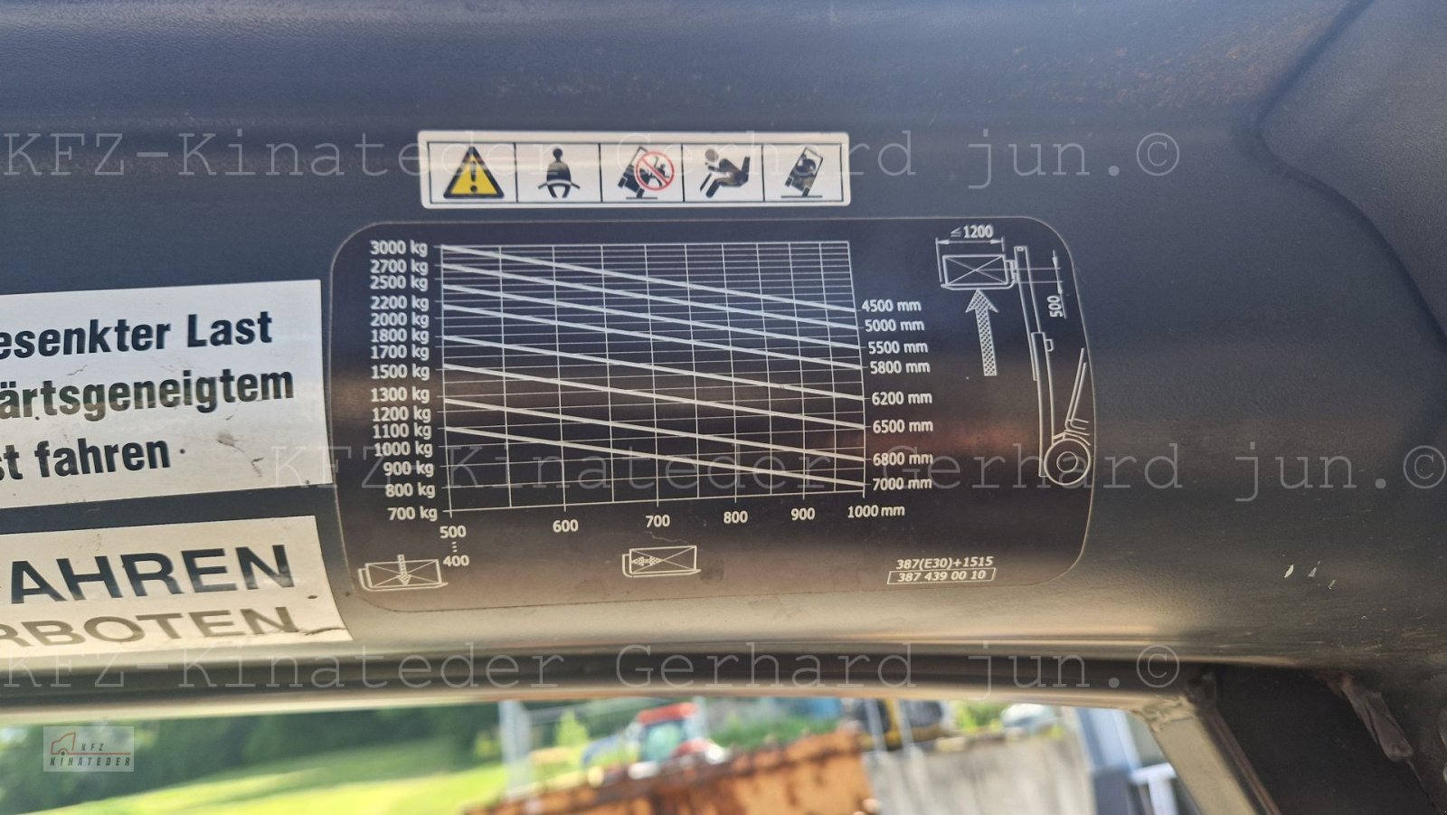 Frontstapler типа Linde E30HL-01/600, Gebrauchtmaschine в Untergriesbach (Фотография 6)