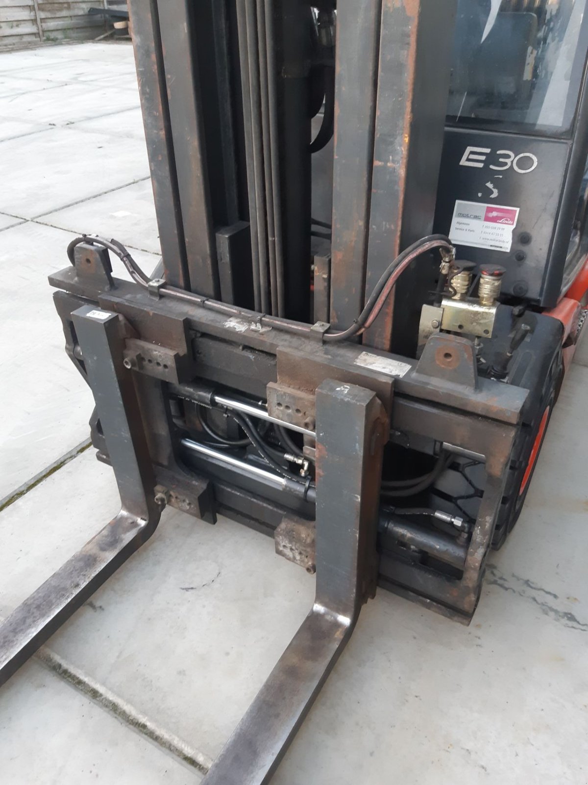 Frontstapler tip Linde E30S-03, Gebrauchtmaschine in Biddinghuizen (Poză 10)