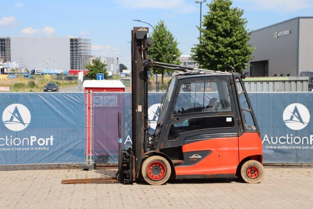 Frontstapler of the type Linde E40HL-01, Gebrauchtmaschine in Antwerpen (Picture 1)