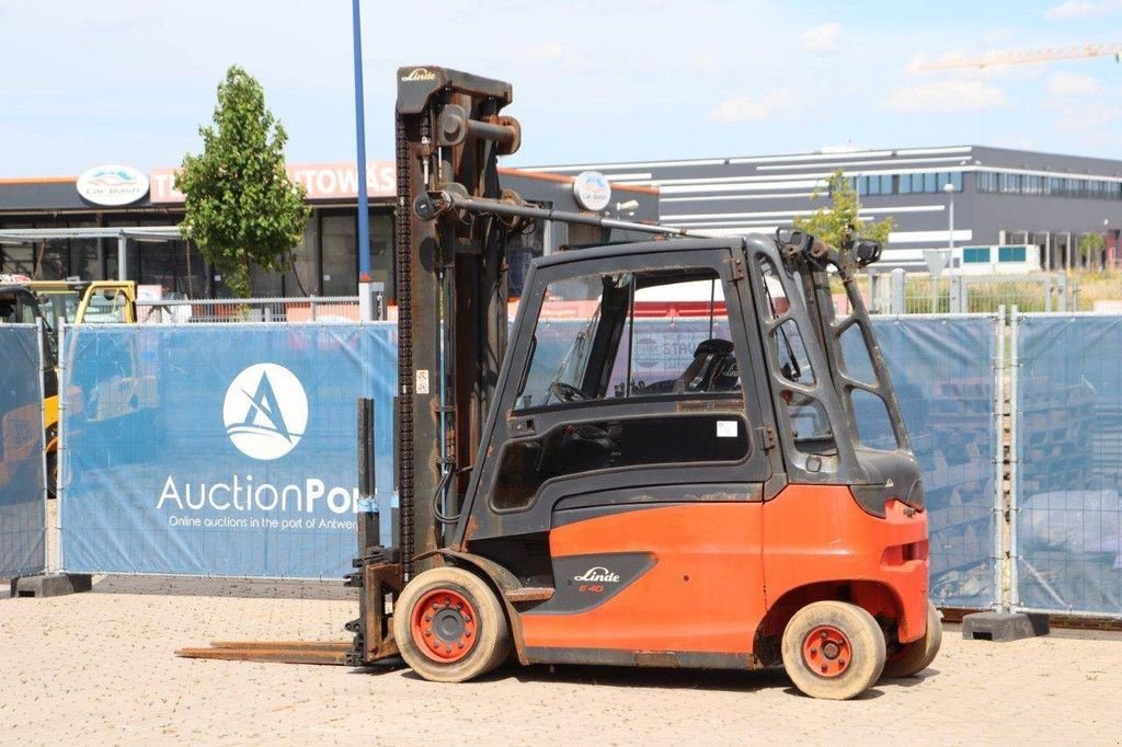 Frontstapler van het type Linde E40HL-01, Gebrauchtmaschine in Antwerpen (Foto 3)