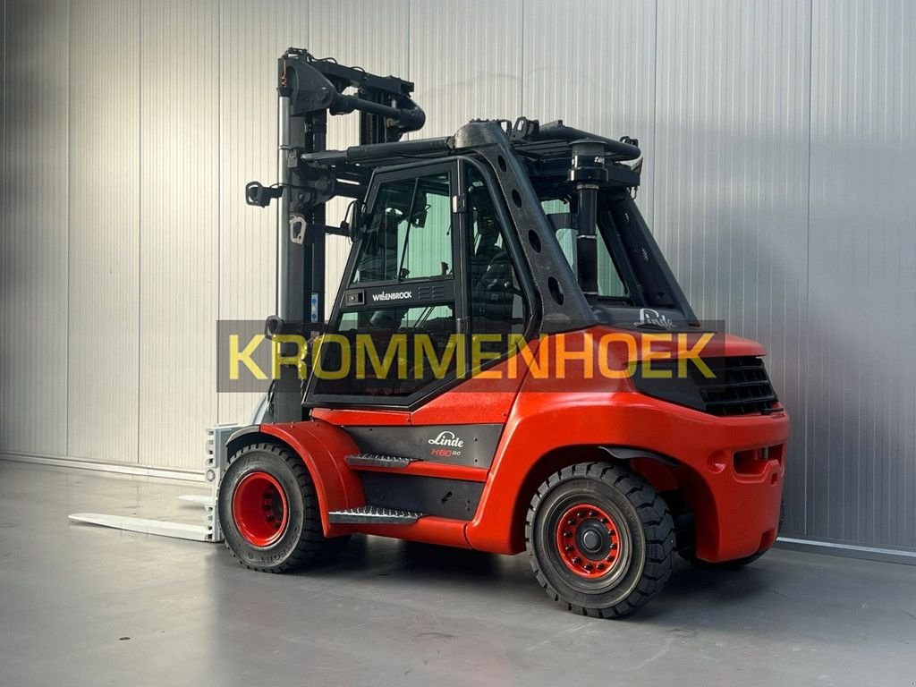 Frontstapler van het type Linde H 80 D-03 Cascade Roterende vorkenklem, Gebrauchtmaschine in Apeldoorn (Foto 4)