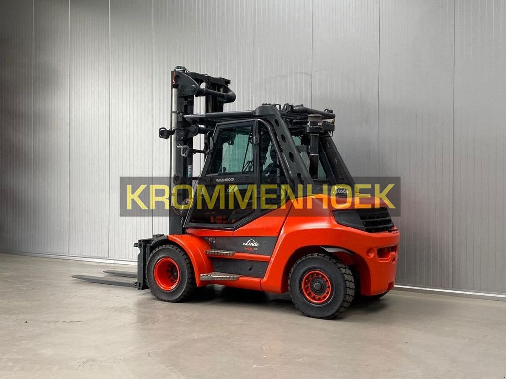 Frontstapler du type Linde H 80 D-03, Gebrauchtmaschine en Apeldoorn (Photo 3)