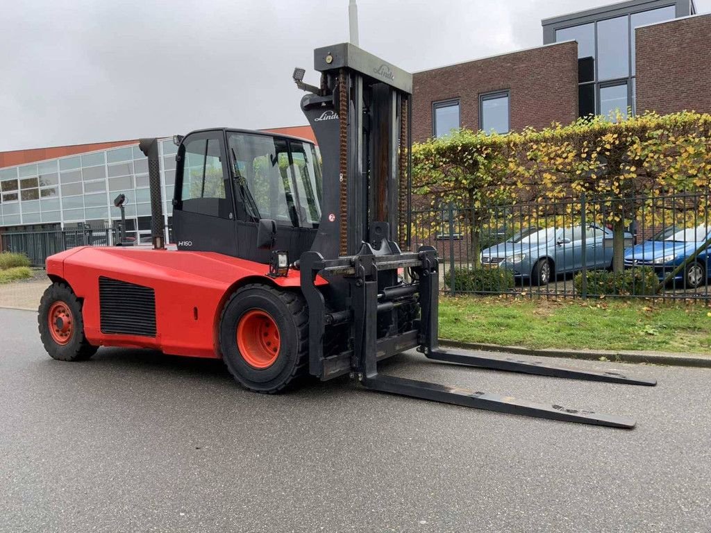 Frontstapler des Typs Linde H160/02, Gebrauchtmaschine in Antwerpen (Bild 4)