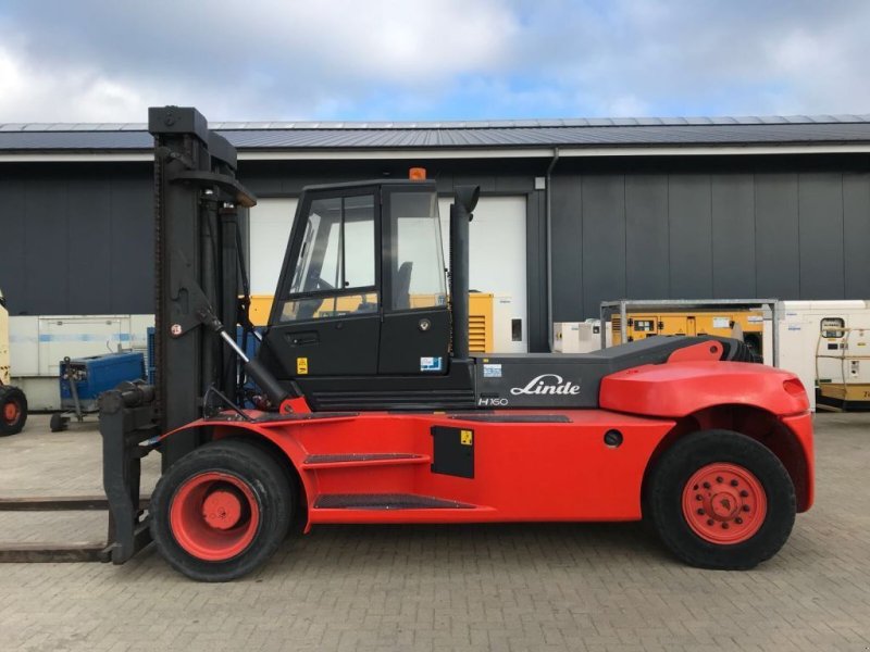 Frontstapler van het type Linde H160 16 ton Diesel Sideshift Positioner Heftruck, Gebrauchtmaschine in VEEN (Foto 1)