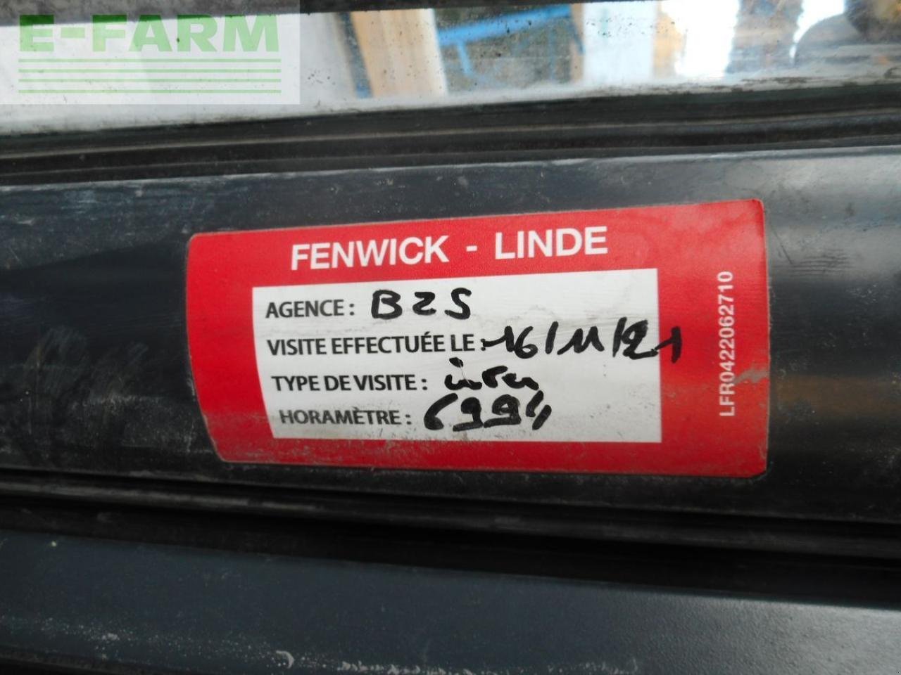 Frontstapler typu Linde h25d-01 triplex 5,5m + ss + zv + kabine, Gebrauchtmaschine v ST. NIKOLAI/DR. (Obrázok 10)