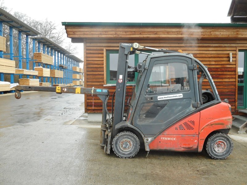 Frontstapler van het type Linde H25T Triplex 5,3m mit hydr. Kranarm, Gebrauchtmaschine in St. Nikolai ob Draßling (Foto 1)