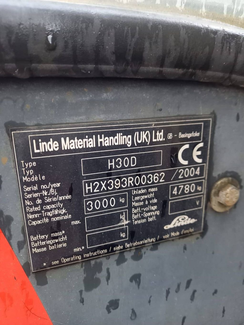 Frontstapler typu Linde H30, Gebrauchtmaschine v Antwerpen (Obrázek 11)