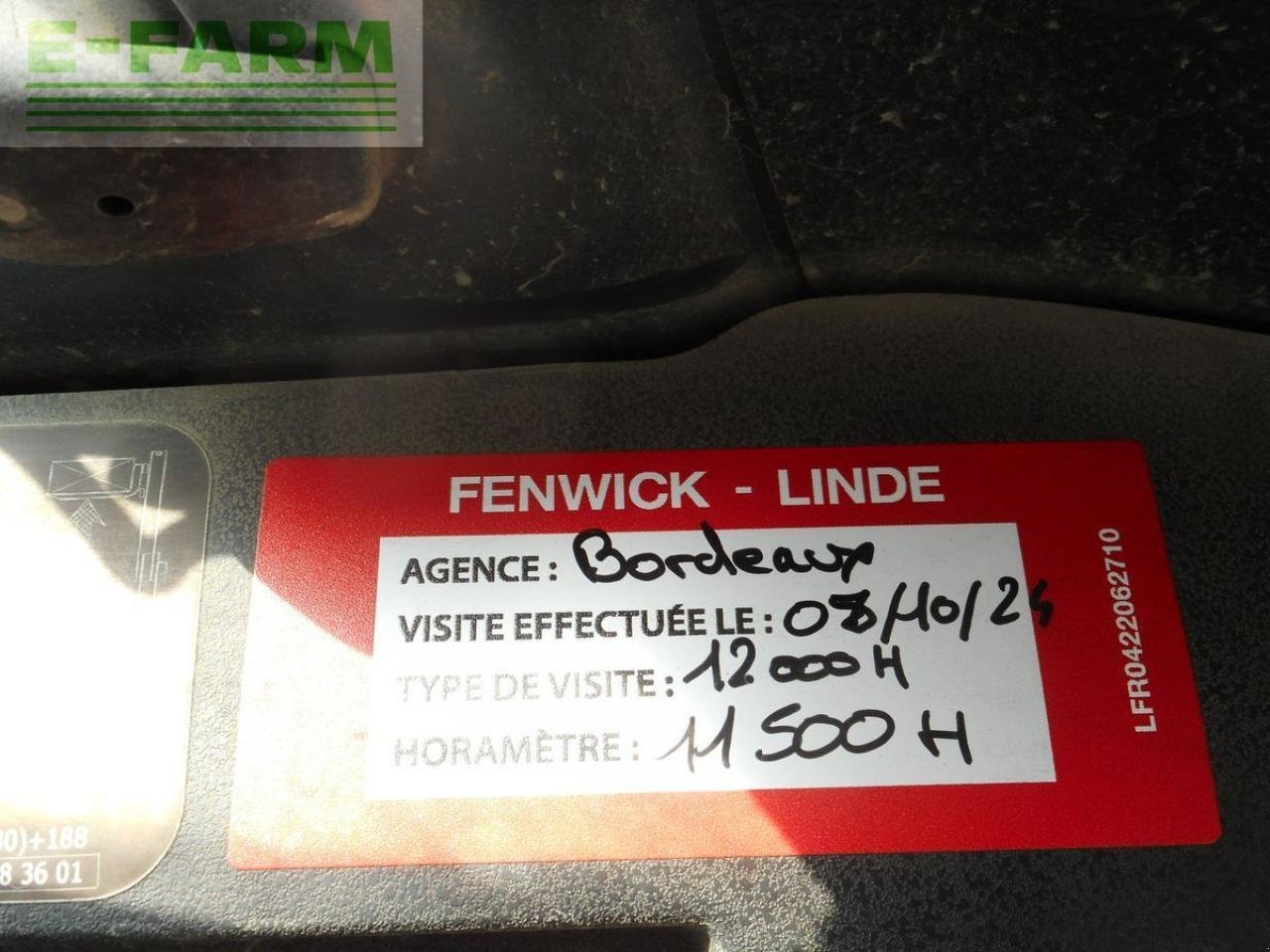 Frontstapler Türe ait Linde h30d-01 halbkab. + ss, Gebrauchtmaschine içinde ST. NIKOLAI/DR. (resim 9)