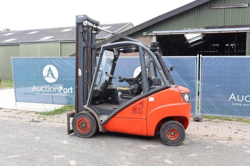 Frontstapler Türe ait Linde H35, Gebrauchtmaschine içinde Antwerpen (resim 3)