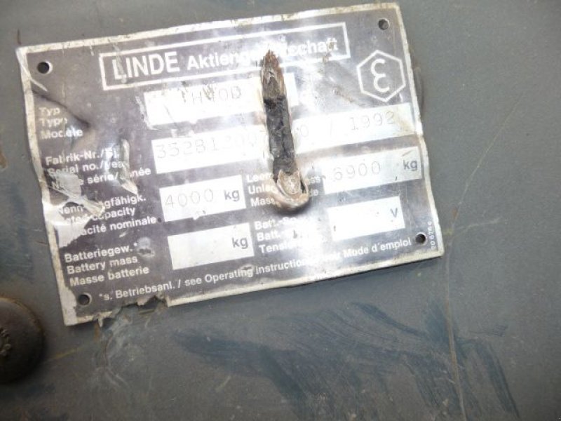 Frontstapler of the type Linde H40 D, Gebrauchtmaschine in Oirschot (Picture 4)