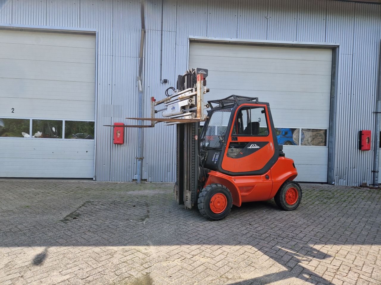 Frontstapler van het type Linde H40D-02, Gebrauchtmaschine in Ederveen (Foto 5)