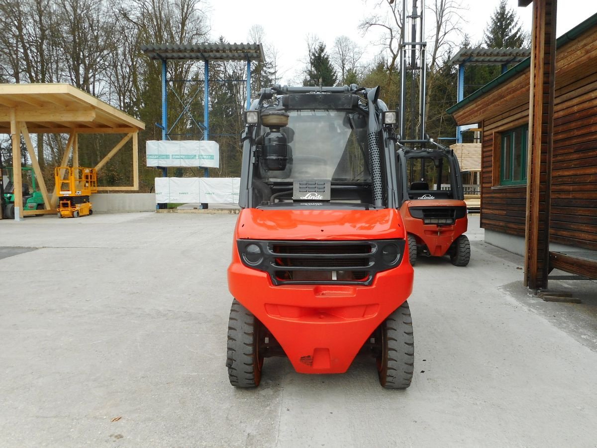 Frontstapler Türe ait Linde H40D mit Vollkabine + Rußfilter + Seitenschieber, Gebrauchtmaschine içinde St. Nikolai ob Draßling (resim 3)