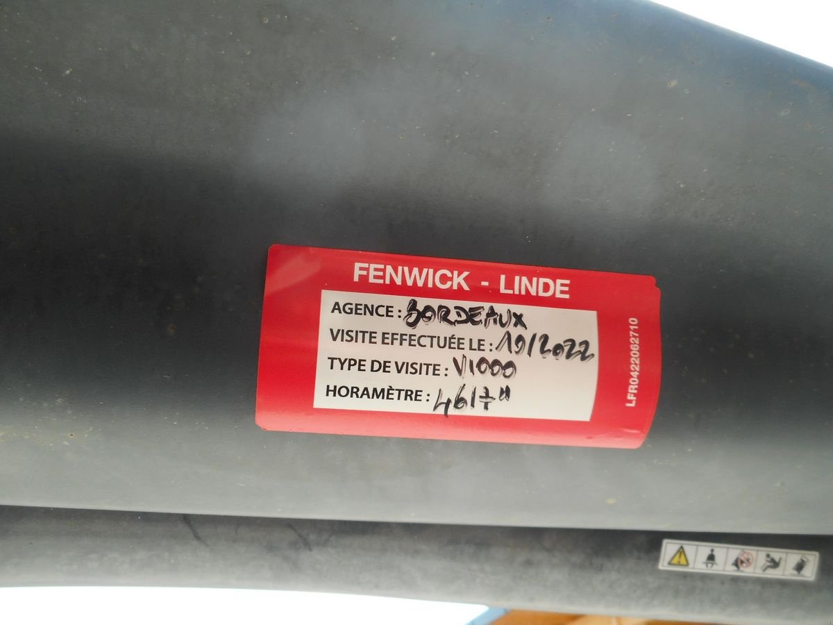 Frontstapler типа Linde H40D Triplex 5,3m + SS + Zwillingsräder, Gebrauchtmaschine в St. Nikolai ob Draßling (Фотография 10)