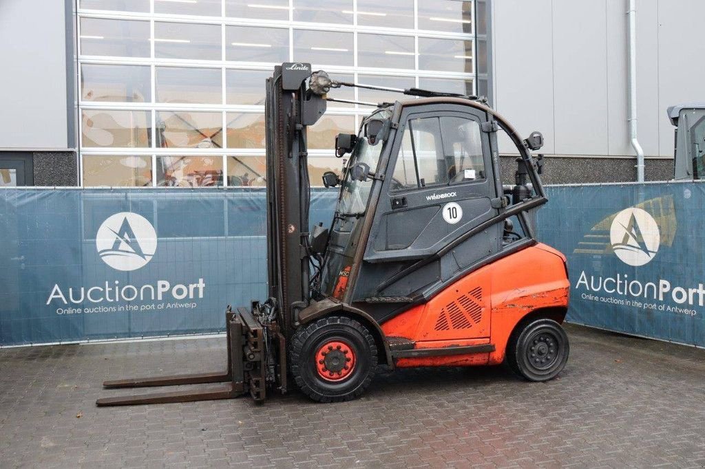 Frontstapler typu Linde H50D-01, Gebrauchtmaschine v Antwerpen (Obrázok 1)