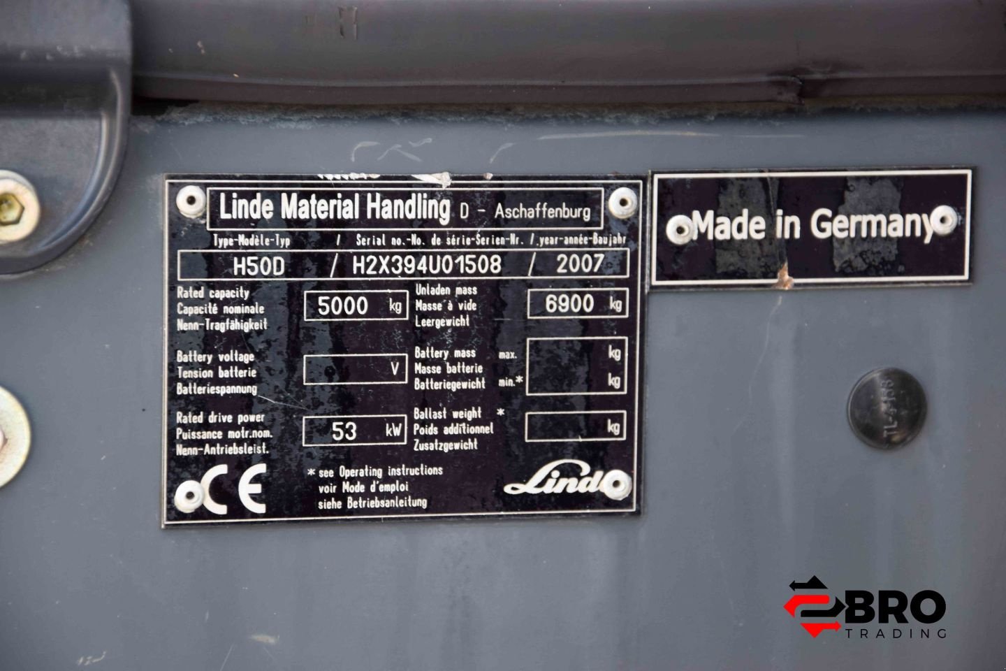 Frontstapler του τύπου Linde H50D-01, Gebrauchtmaschine σε mol (Φωτογραφία 10)