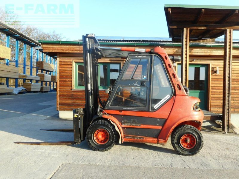 Frontstapler typu Linde h50d-02 ( 6 zyl. deutz motor ) ss + zv + kabine, Gebrauchtmaschine v ST. NIKOLAI/DR. (Obrázek 1)