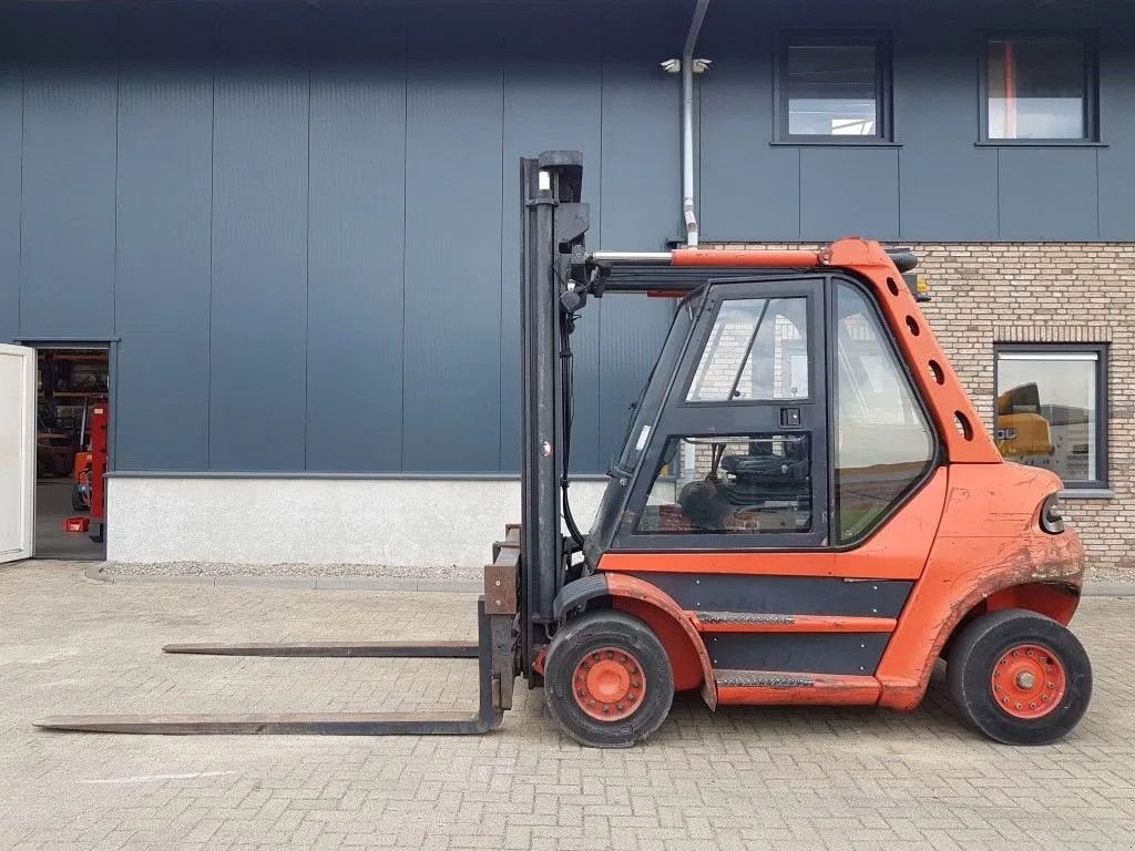 Frontstapler Türe ait Linde H50D 5 ton Diesel Duplex Sideshift Positioner Heftruck, Gebrauchtmaschine içinde VEEN (resim 5)