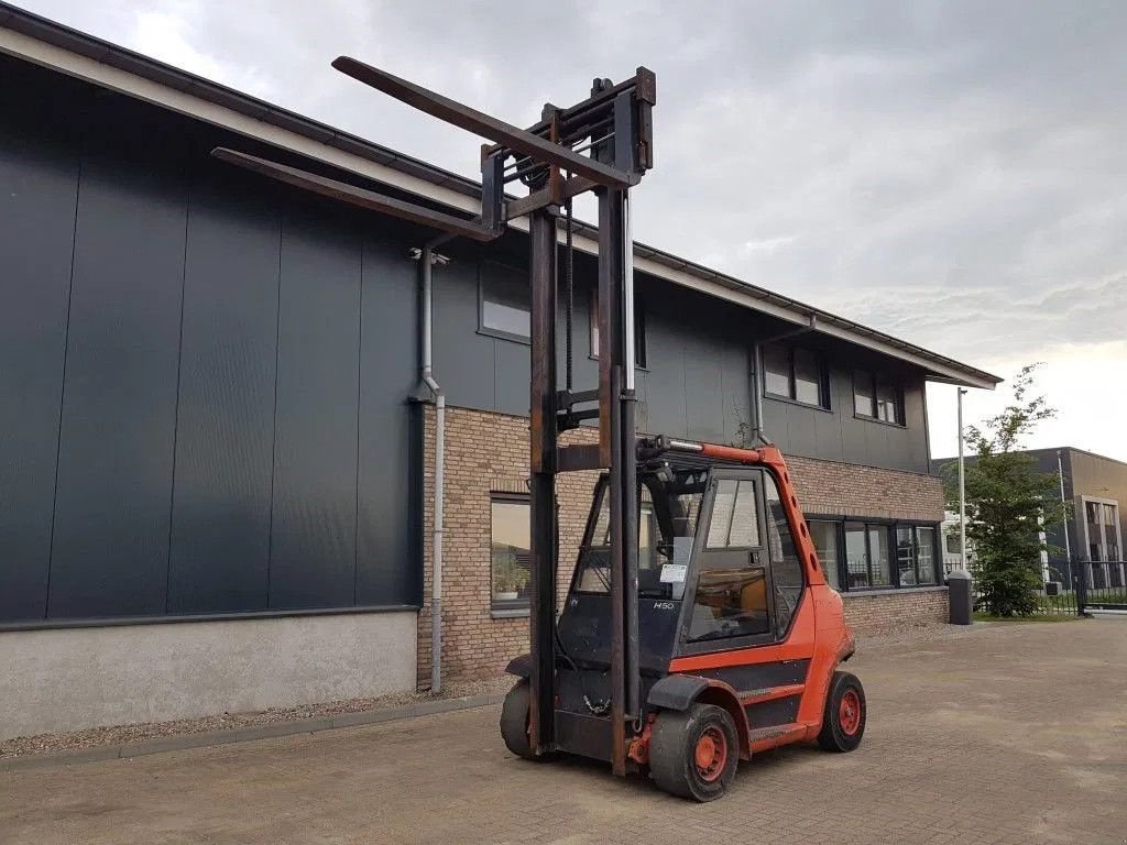 Frontstapler of the type Linde H50D 5 ton Diesel Duplex Sideshift Positioner Heftruck, Gebrauchtmaschine in VEEN (Picture 2)