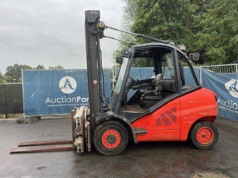 Frontstapler du type Linde H50D, Gebrauchtmaschine en Antwerpen (Photo 1)