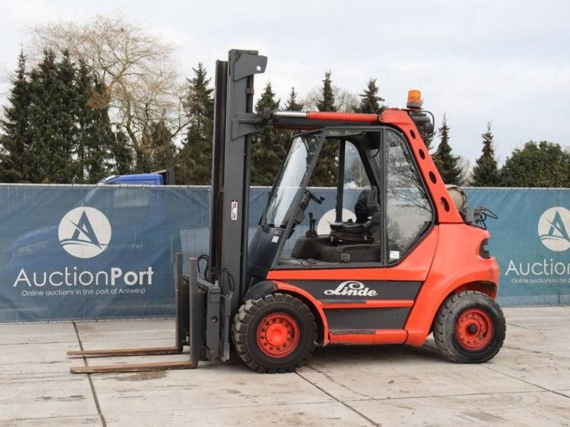 Frontstapler of the type Linde H50T-02, Gebrauchtmaschine in Antwerpen (Picture 1)