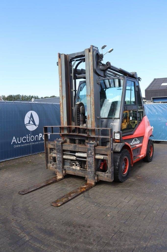 Frontstapler typu Linde H60D-01, Gebrauchtmaschine w Antwerpen (Zdjęcie 10)